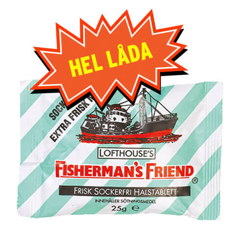 FISHERMAN S-FRI MINT GRÖN/VIT - 24 st /