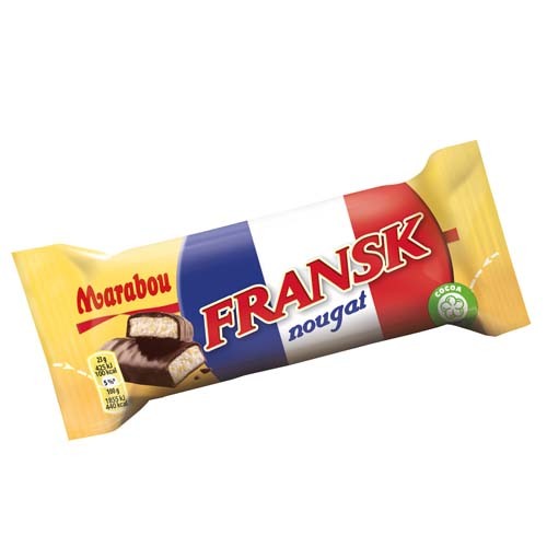 5st - Fransk Nougat Dubbel 46g /