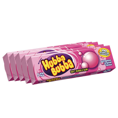 HUBBA BUBBA ORGINAL (ROSA) - 5 st /