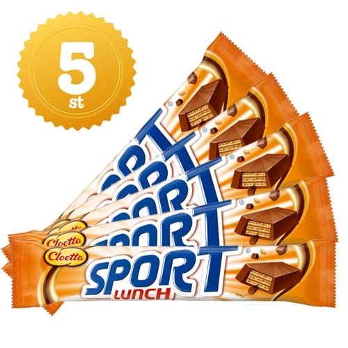 DUBBEL SPORTLUNCH - 5 st /