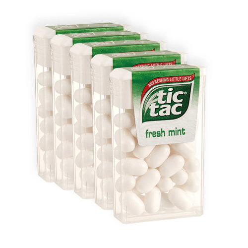 5st - Tic Tac Mint 18g /
