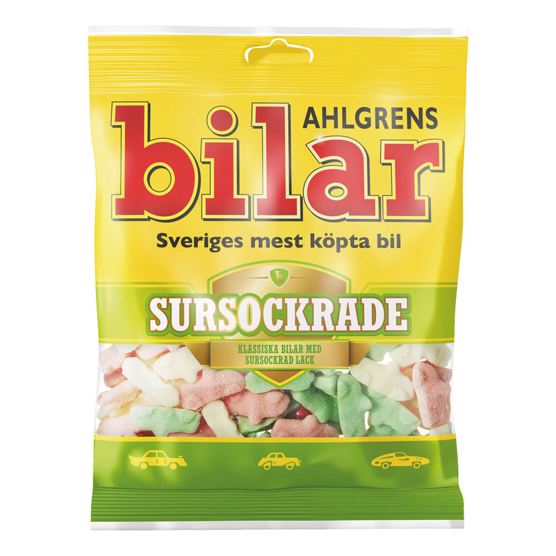 AHLGRENS BILAR SURSOCKRADE 100G /