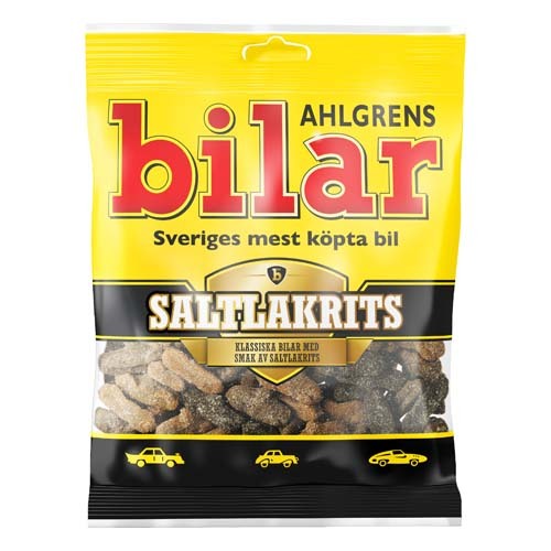 AHLGRENS SALTLAKRITS - 100 g /