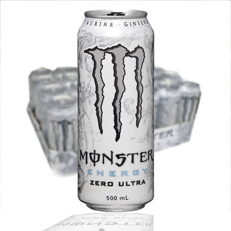 Monster Ultra (vit) 24st x 50cl /
