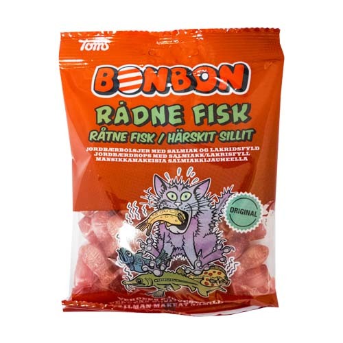 RUTTNA FISKAR PÅSE 125G /
