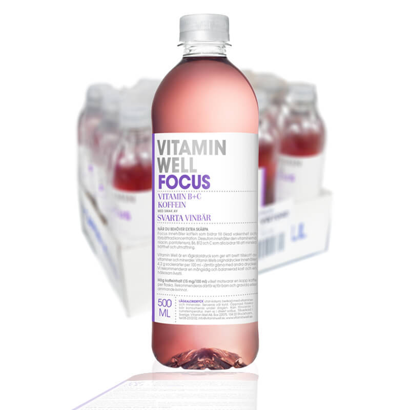 Vitamin Well Focus 12st x 50cl /