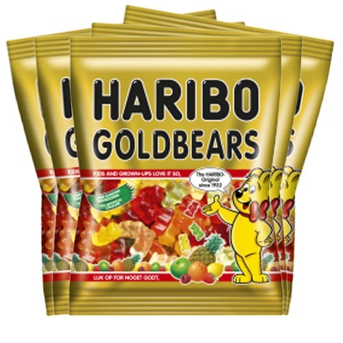 5st - Guldbamsar 80g /