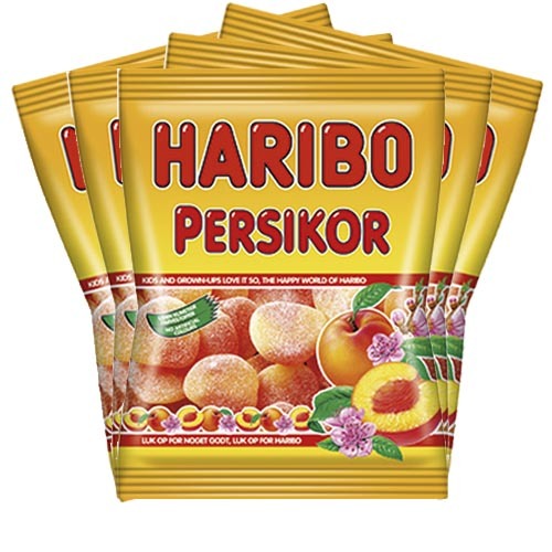 5st - Persikor 80g /