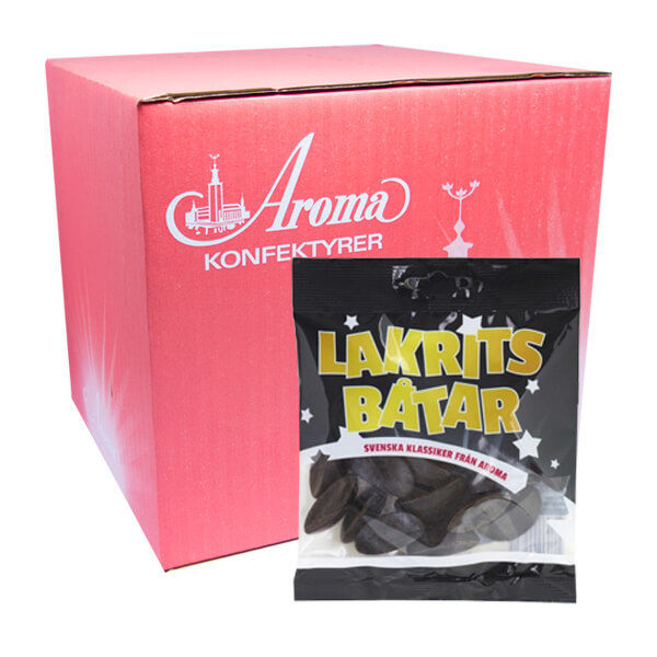 Lakritsbåtar 80 g x 20 st /