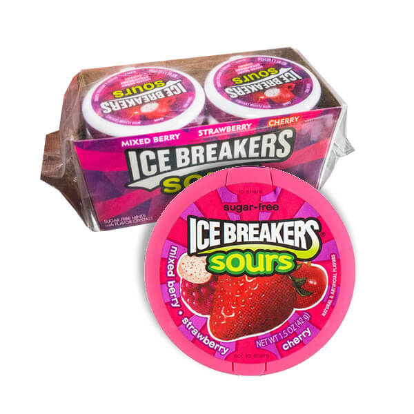 ICE BREAKERS SOURS BERRY 43G x 8st /
