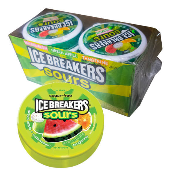 ICE BREAKERS SOURS FRUIT 43G x 8st /