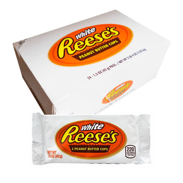 Reese's White PeanutbutterCup 39g x 24st /