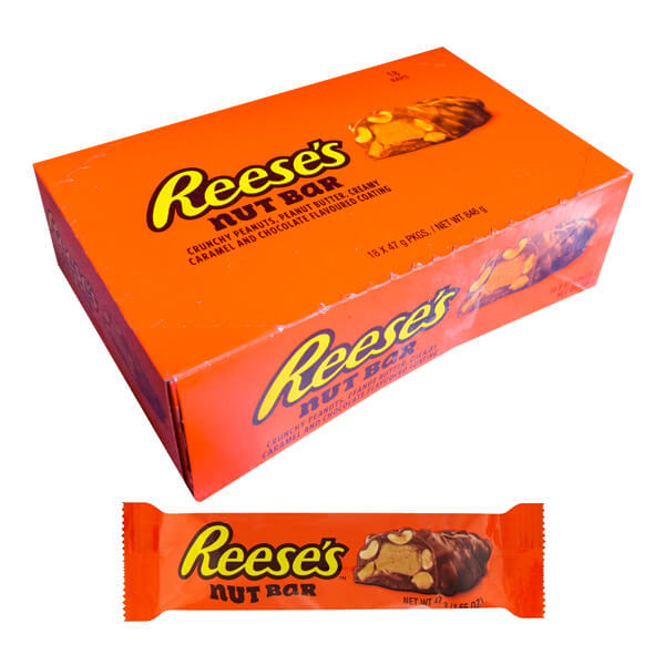 REESE´S NUTRAGEOUS NUTBAR 47G x 18st /