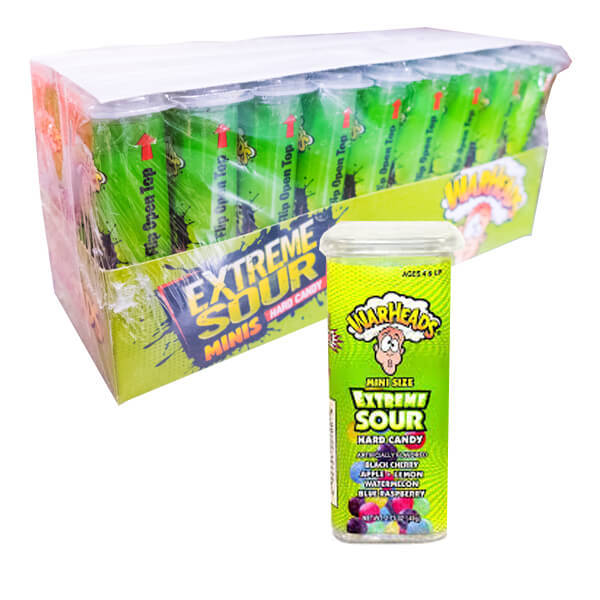 WARHEADS JUNIOR MINI 50G x 18st /