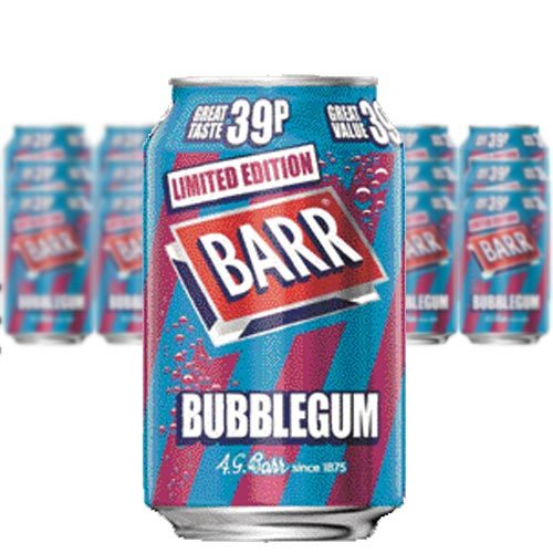 BARR BUBBLEGUM 33CL x 24st /