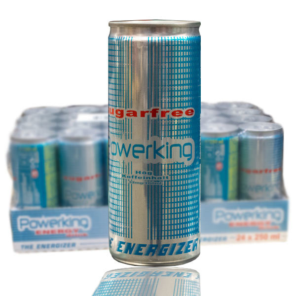 Powerking  Energy Sockerfri 24st x 25cl /