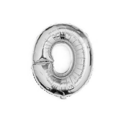 SIFFERBALLON SILVER 0 - 80-95 cm /