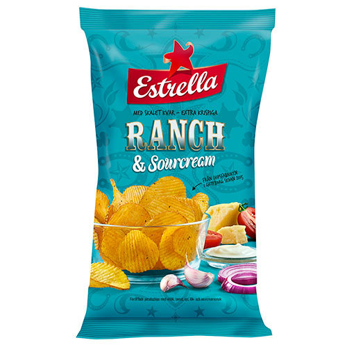 Estrella Ranch & Sourcream 175g /