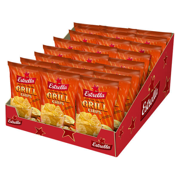 Estrella Grillchips 40g - 27st /