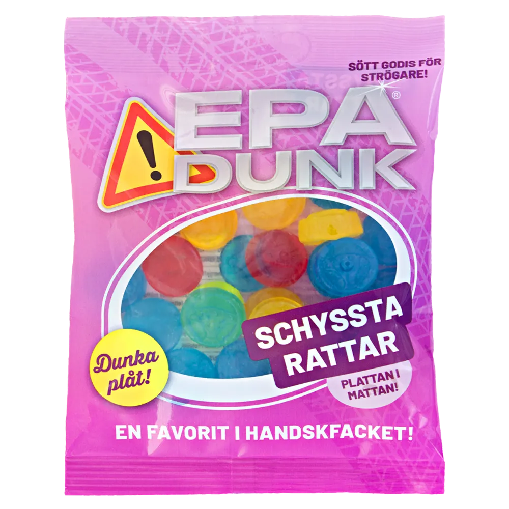 Epa Dunk Schyssta Rattar 80g