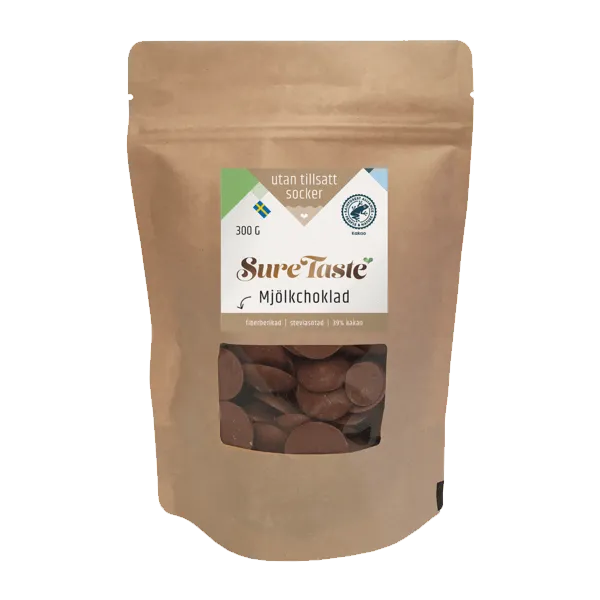 Chokladpellets Mjölkchoklad 300g