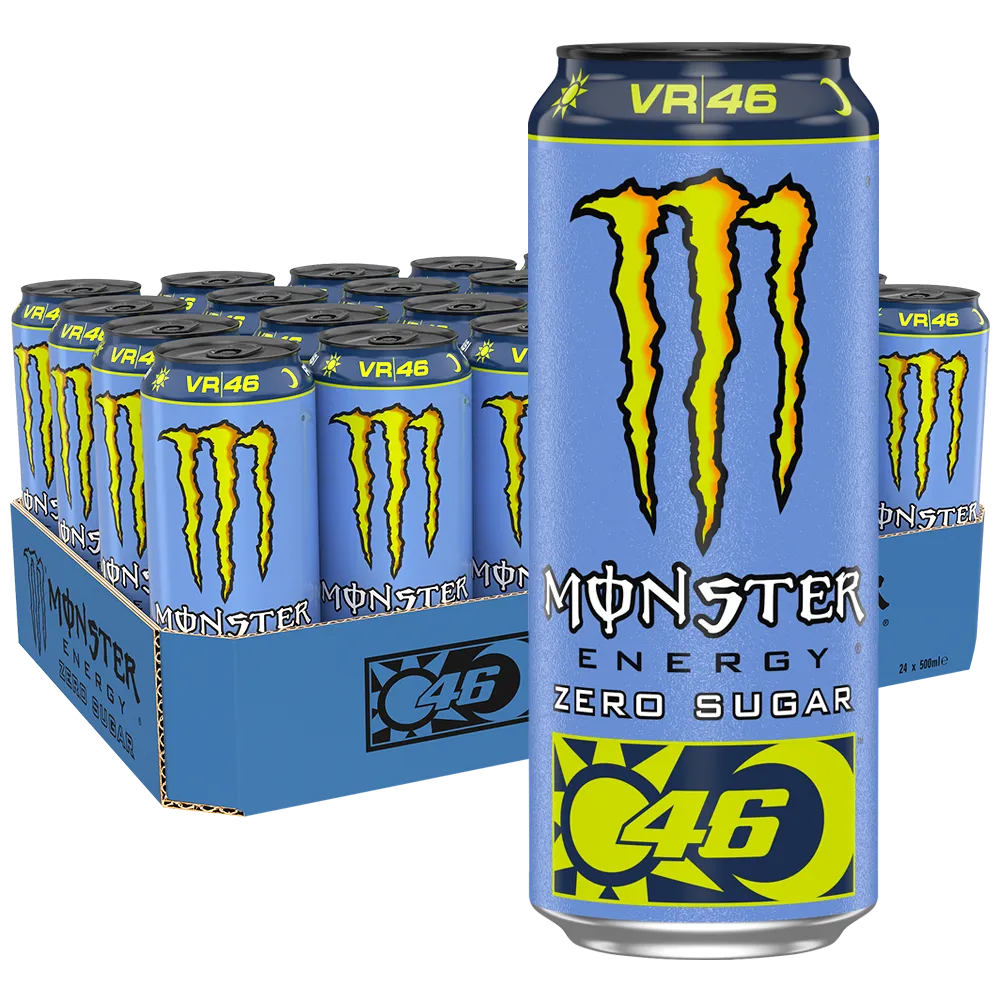 Monster Valentino Rossi Zero 50cl x 24st