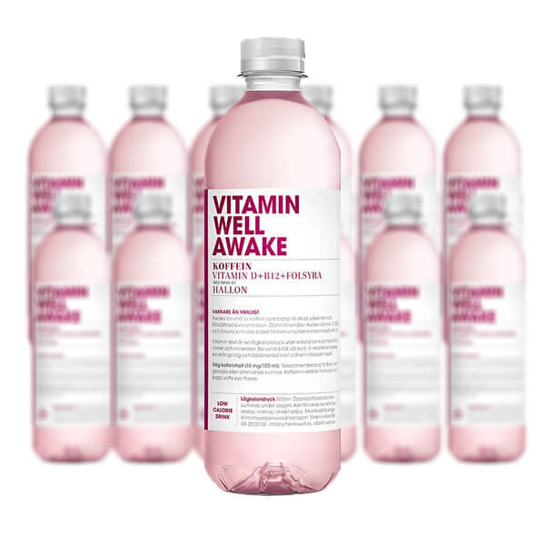 Vitamin Well Awake Hallon - 12 st x 50cl /