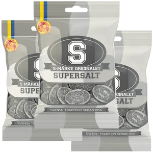 3st - S-Märke Supersalt 80g