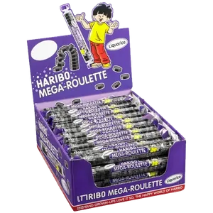 Haribo Mega Roulette Lakrits 40st x 45g