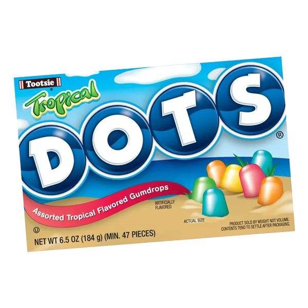 Dots Gumdrops Tropical 184g