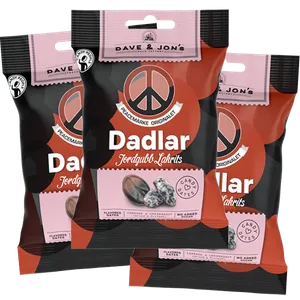 3st - Peacemärke Dadlar 50g