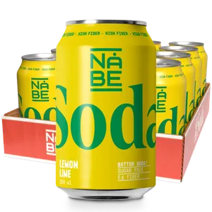 NÅBE Soda Lemon/Lime  33cl x 12st