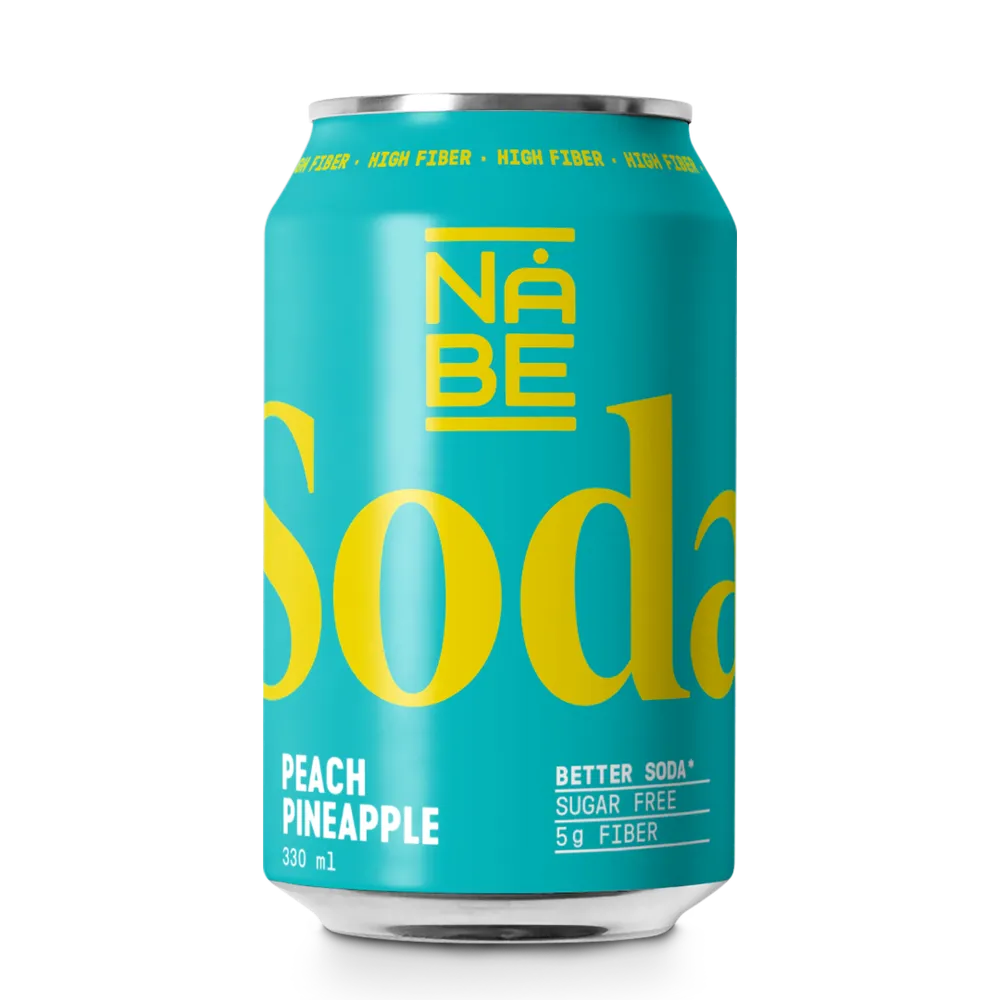 NÅBE Soda Peach/Pineapple 33cl