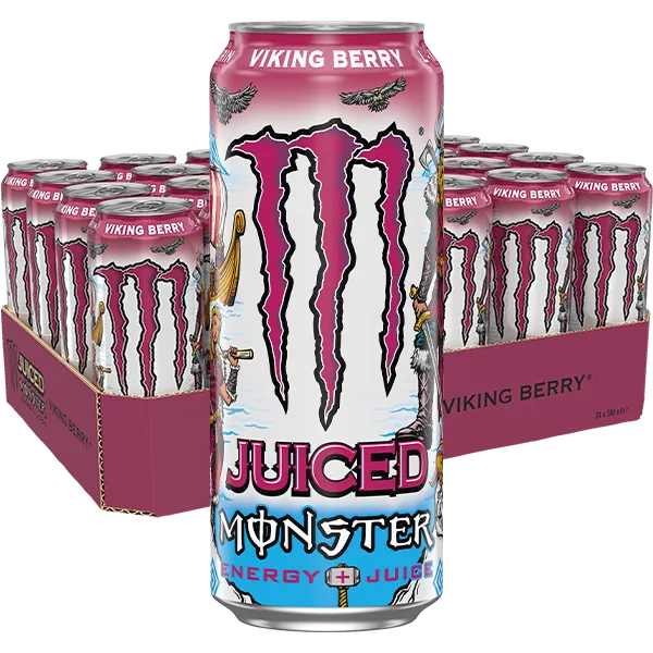 Monster Juiced Viking Berry 50cl x 24st