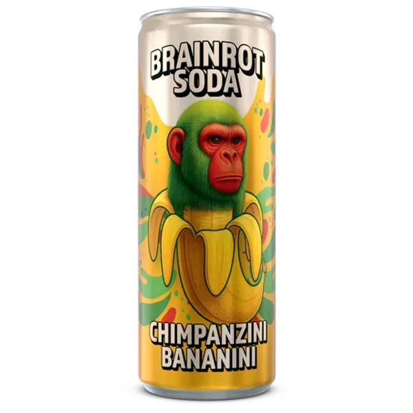 Brainrot Soda Chimpansini Bananini 250ml