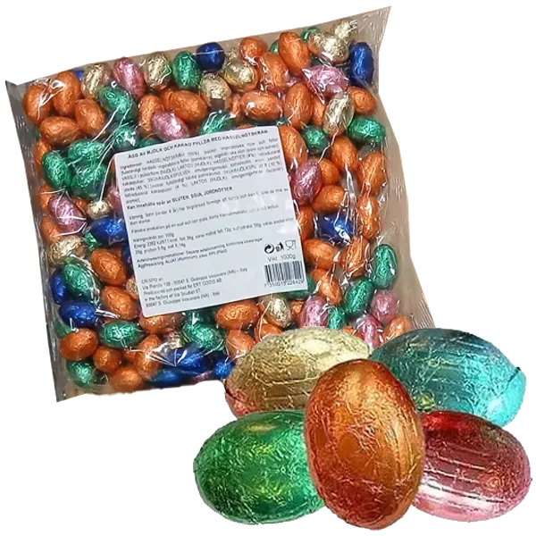 Staniolägg mjölkchoklad - 1kg