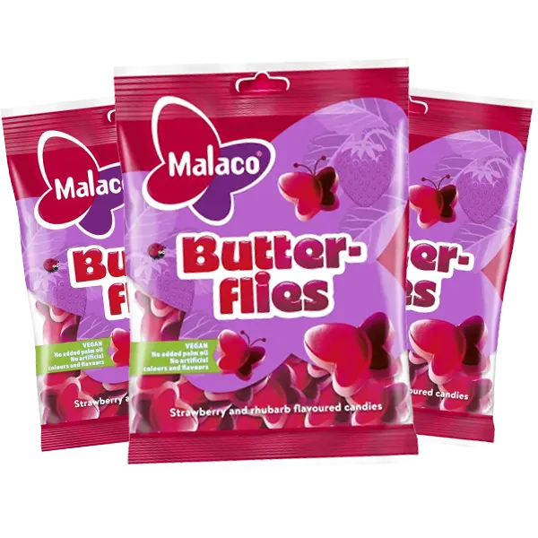 3st - Malaco Butterflies 95g