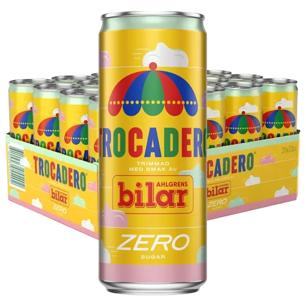 Trocadero Bilar Zero 33cl x 20st