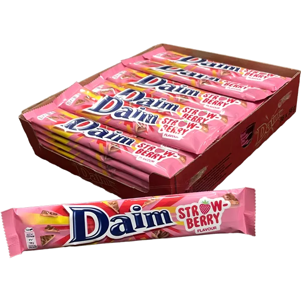 Dubbel Daim Strawberry 56g x 36st