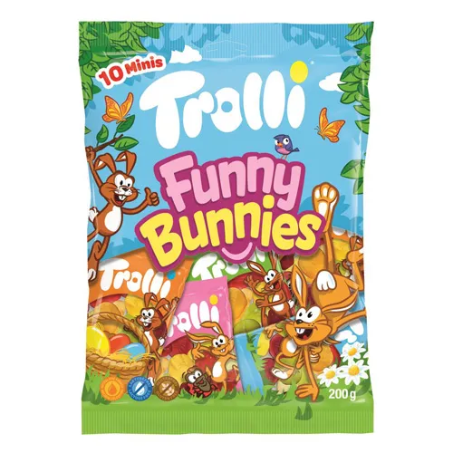 TROLLI FUNNY BUNNY 200G /