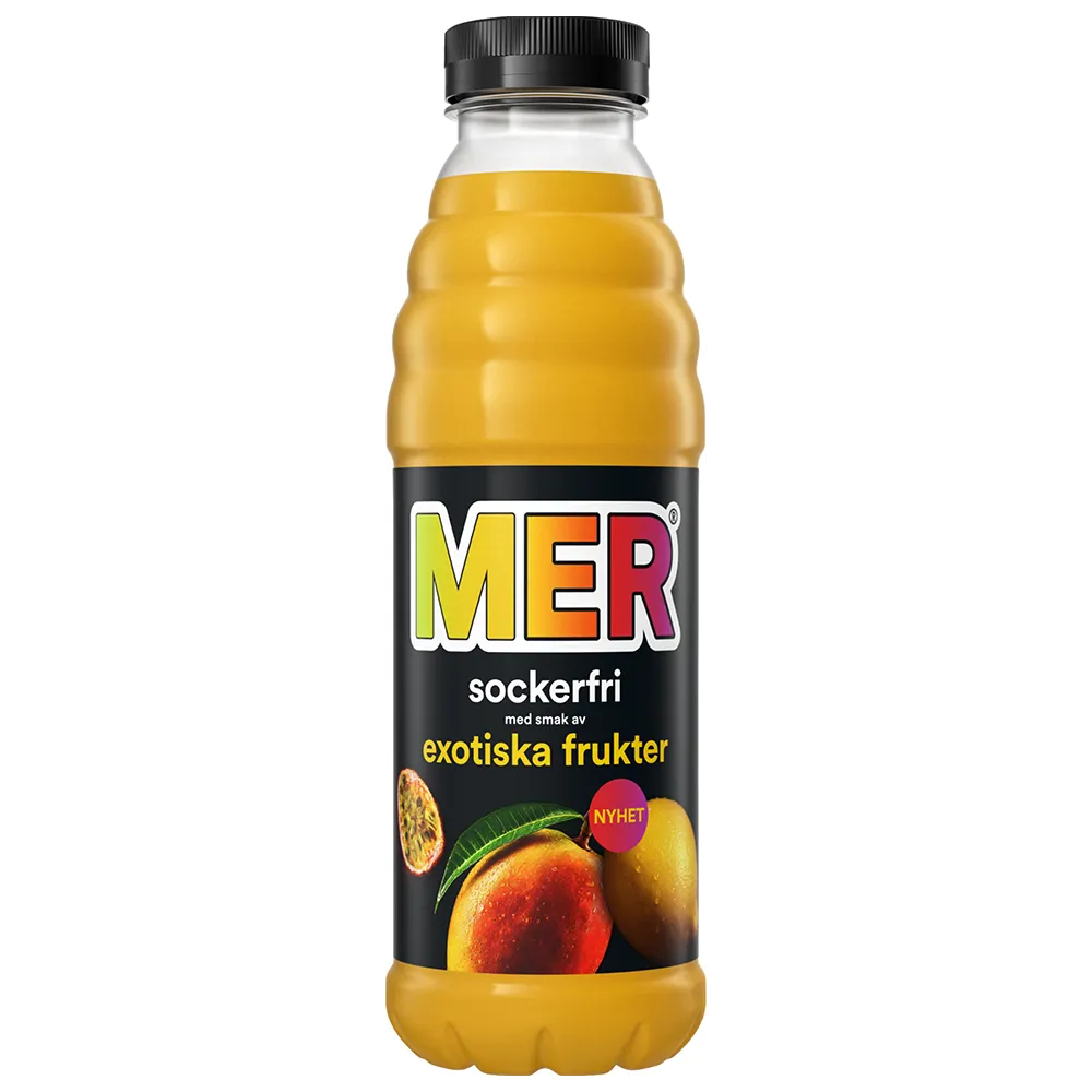 Mer Sockerfri Exotiska Frukter 50cl