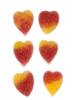 Jellioo Peach Heart Sour 1kg
