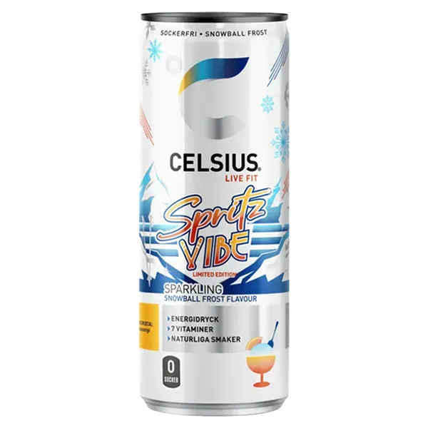 Celsius Spritz Vibe 355ml