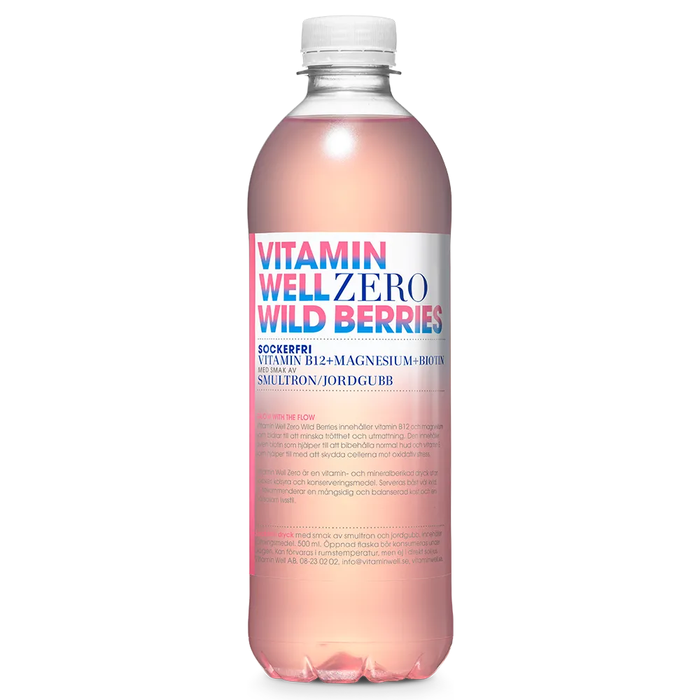 Vitamin Well Zero Wild Berries 50cl