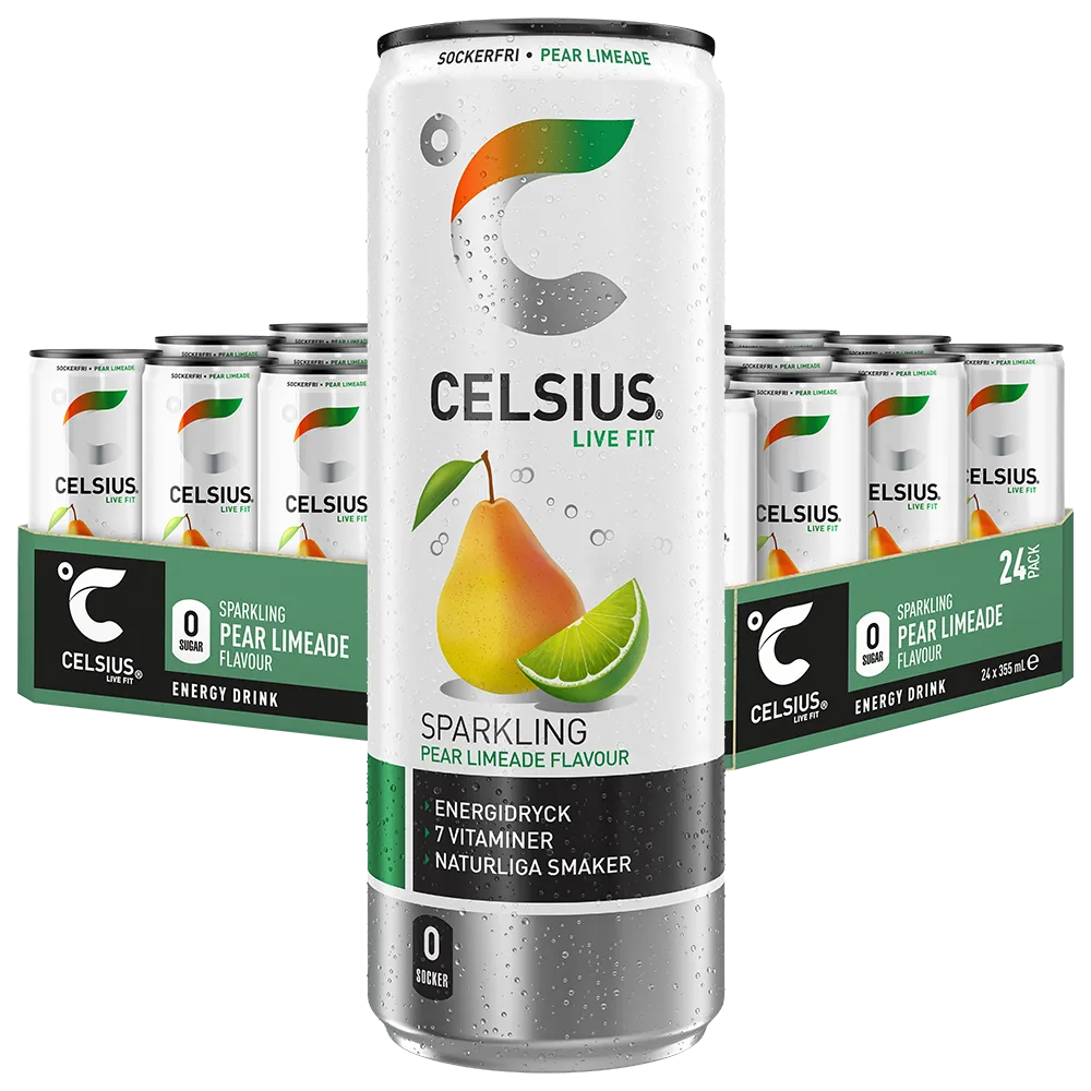 Celsius Pear Limeade 24st x 355ml