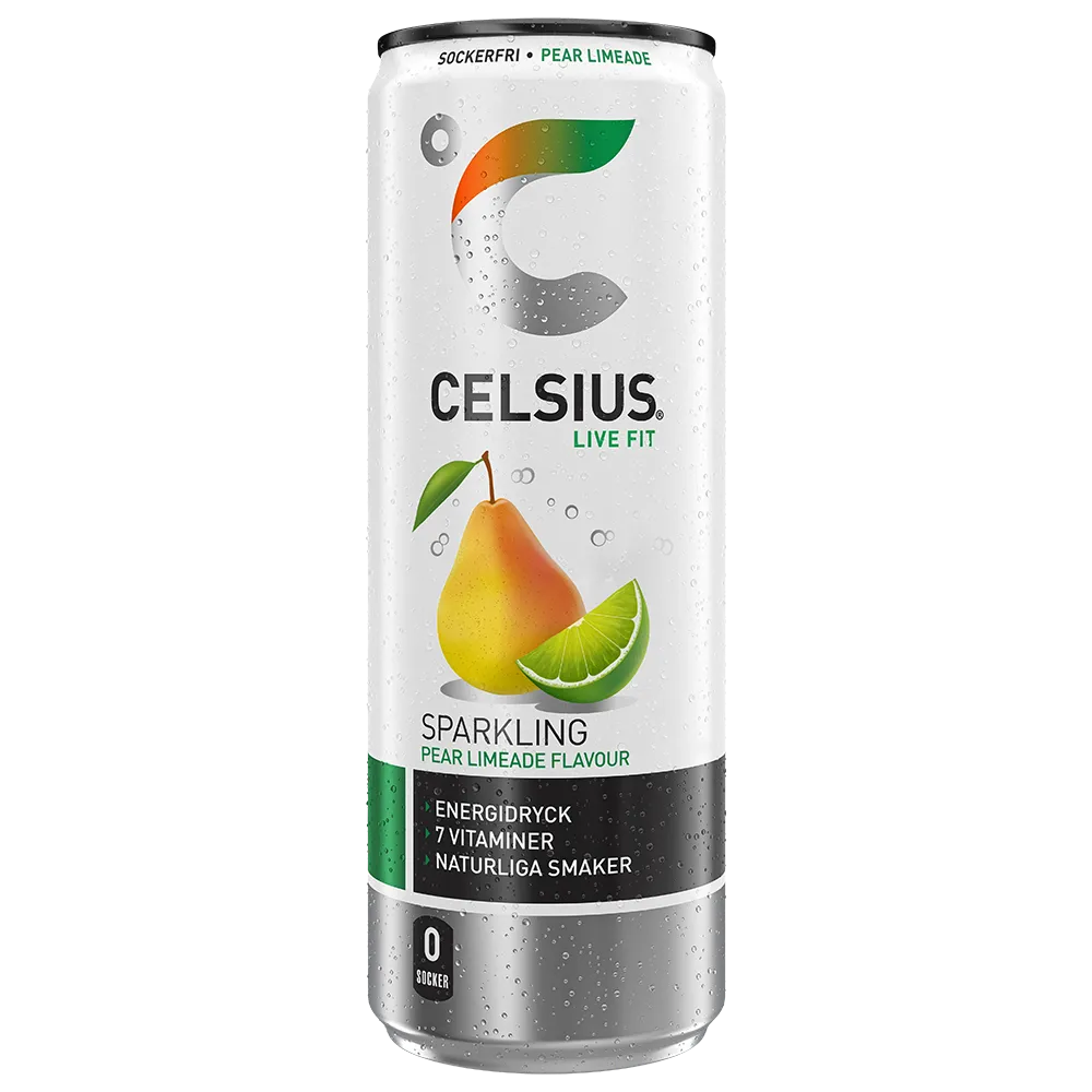 Celsius Pear Limeade 355ml