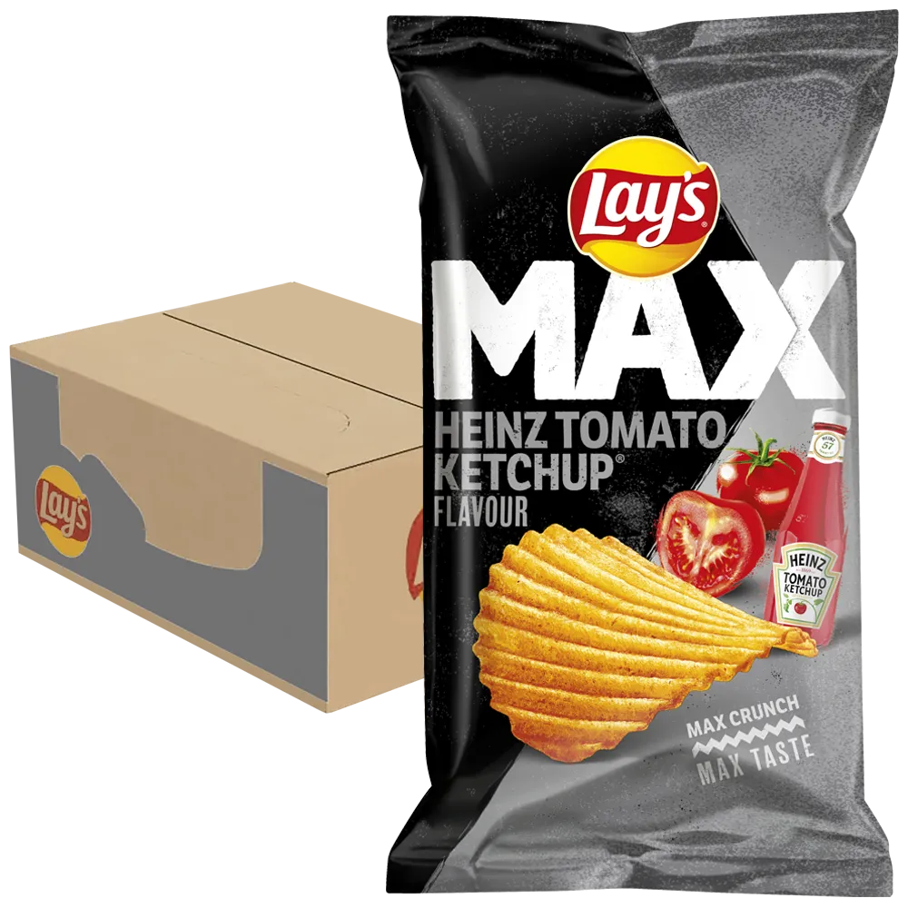 Lay´s Max Heinz Ketchup 22st x 185g