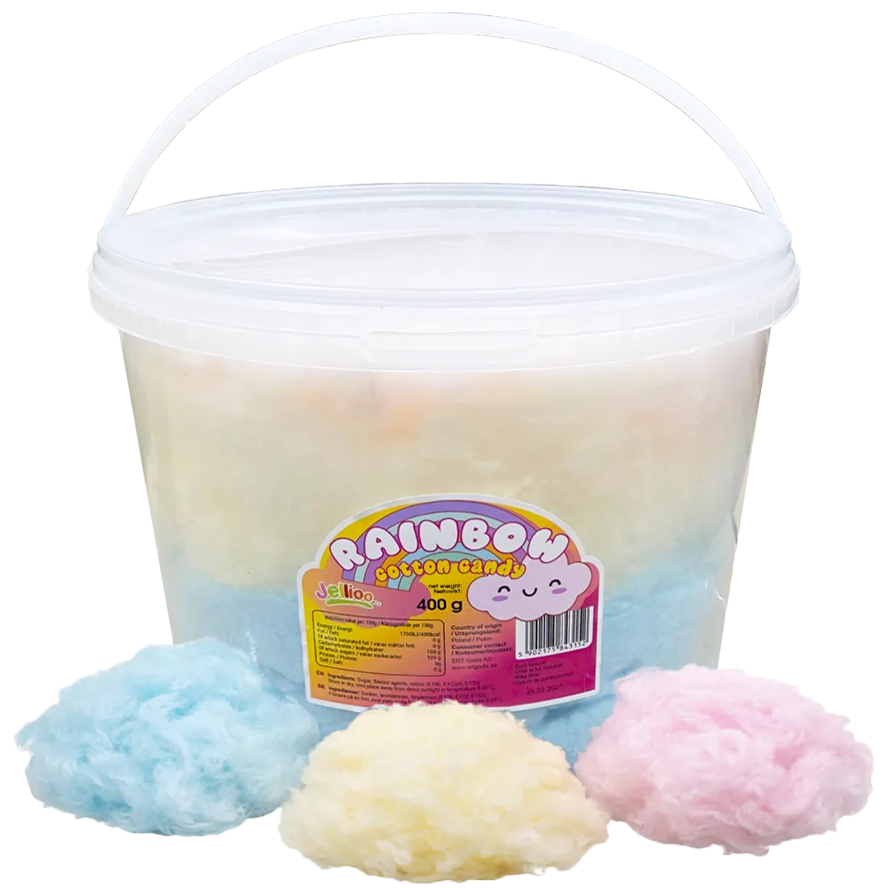 Rainbow Cotton Candy 400g