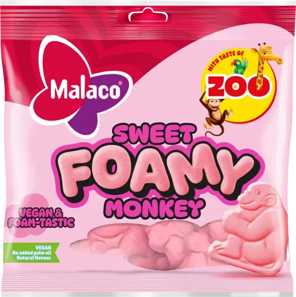 Malaco Zoo Foamy Monkey 115g