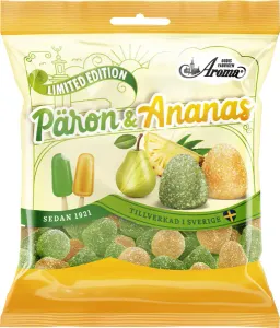 Aroma Päron & Ananastoppar 115g